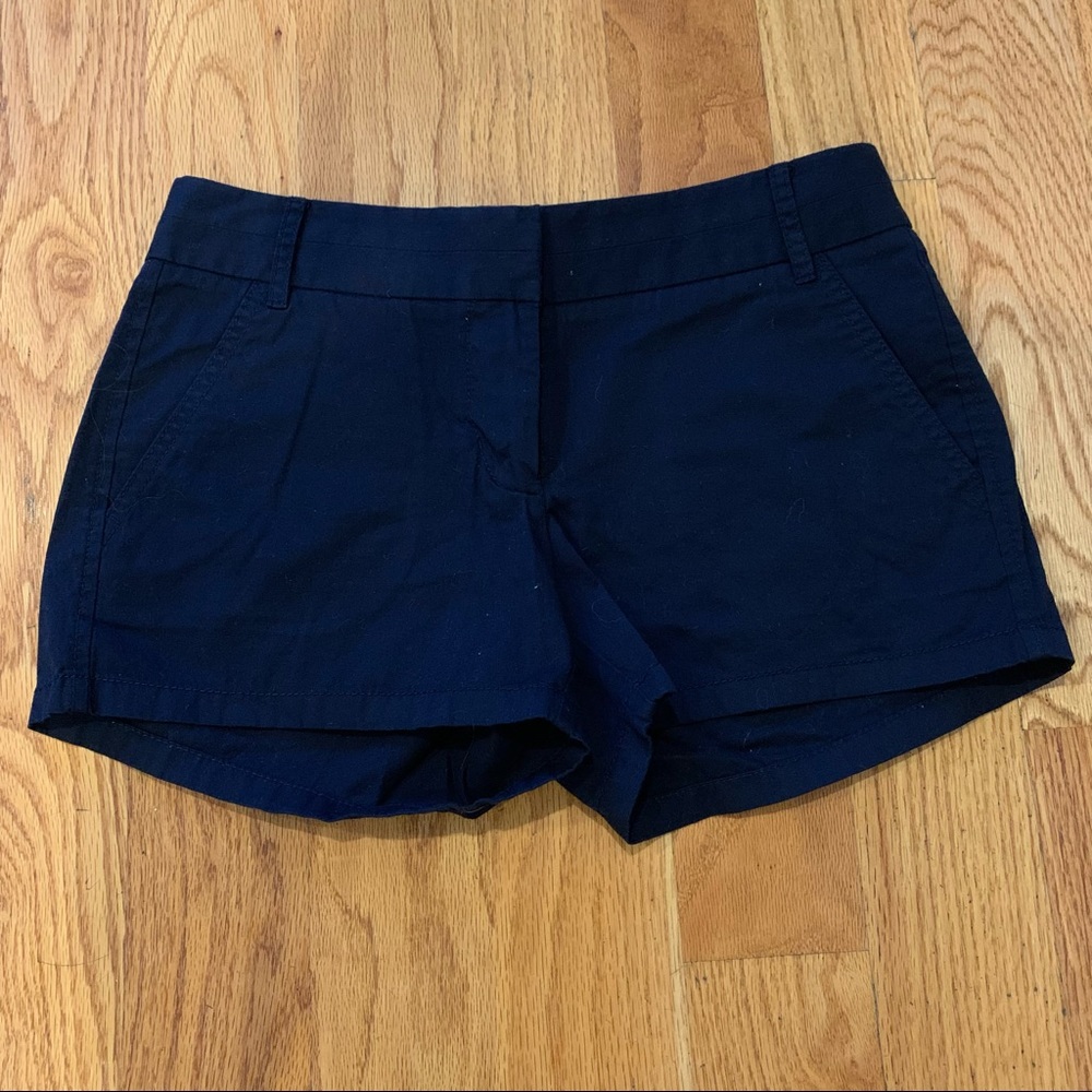 J. Crew Dark Navy/Black Shorts - Size 0